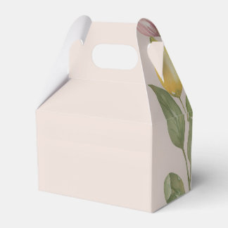 Pink Lemon Favor Box Geschenkschachtel