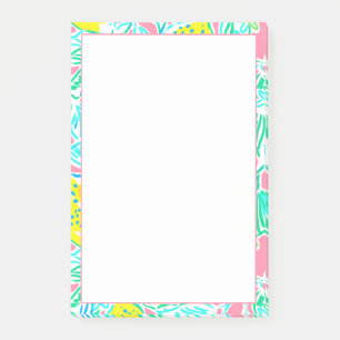 Pink Lemon Sticknotes Post-it Klebezettel