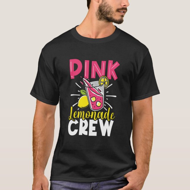 Pink Lemonade Crew Lemon Juice Boss  1 T-Shirt (Vorderseite)