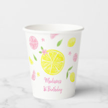 Pink Lemonade Lemon Birthday
