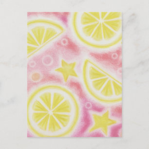 Pink Lemonade 'Lemons' Postkarte