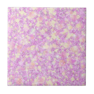Pink Lemonade Magenta Color Solid Imitats Glitzer Fliese