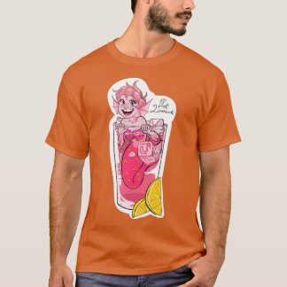 Pink Lemonade Mermaid Getränkekollektion T-Shirt