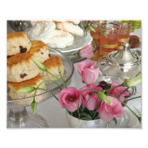 Pink Lemonade Nachmittags Tea Poster