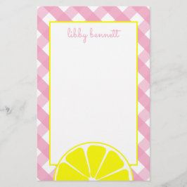 Pink Lemonade Personalisiert Stationery