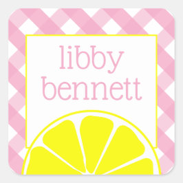 Pink Lemonade Personalisiert Stickers