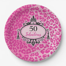 Pink Leopard 50 & Fabulous 50. Geburtstag