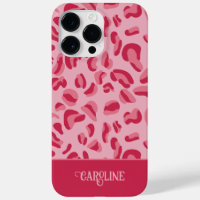 Pink Leopard Muster