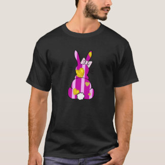 Pink Leopard Osterfest Bunny Kanbit Bunnies Happy T-Shirt