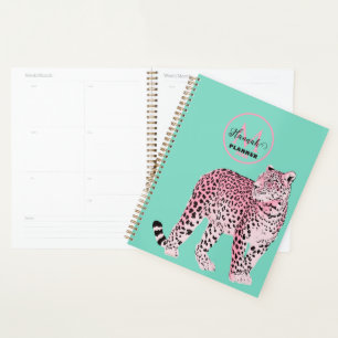 Pink Leopard Planer