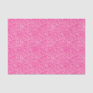 Pink Leopard Print Valentine's Day Seidenpapier