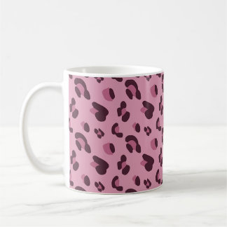 Pink Leopard Skin Pattern Kaffeetasse