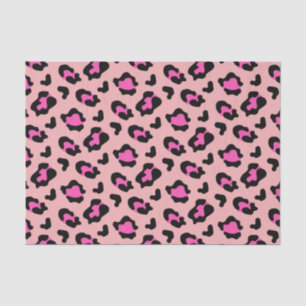 Pink Leopard Tierdruck Seidenpapier