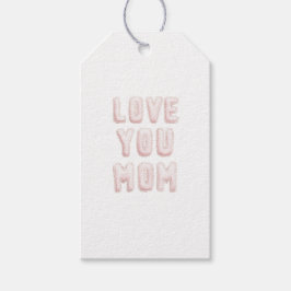 Pink Liebt dich Mama Muttertag Geschenkanhänger