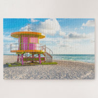 Pink Lifegustation Miami Beach Florida USA
