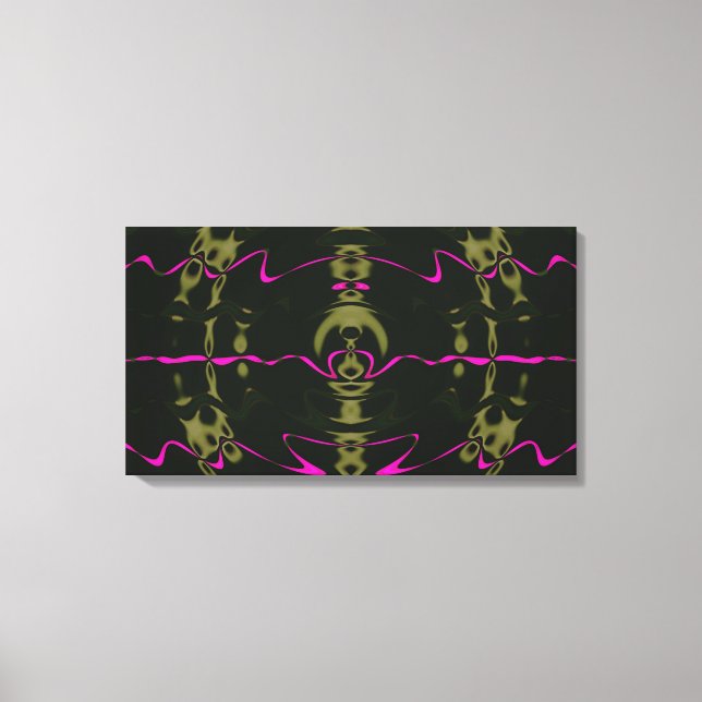 Pink Lights-Leinwand Leinwanddruck (Vorderseite)