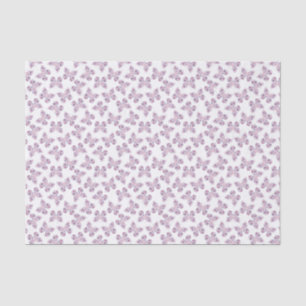 Pink Lila Blue All Over Pattern Butterfly Seidenpapier