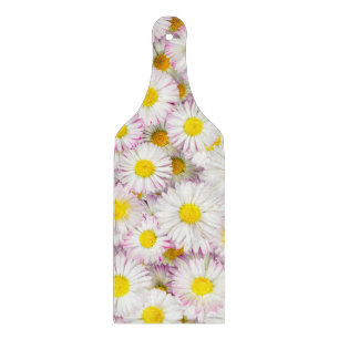 Pink Lila Daisy Blume Pattern Schneidebrett