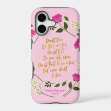 Pink Lila Floral William Shakespeare