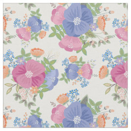 Pink Lila Pastell-Muster Stoff