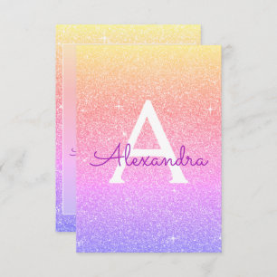 Pink Lila Sparkle Glitzer 16 . Geburtstag Geburtst Einladung