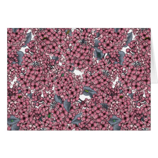 Pink Lilac Garten (Vorderseite (Horizontal))