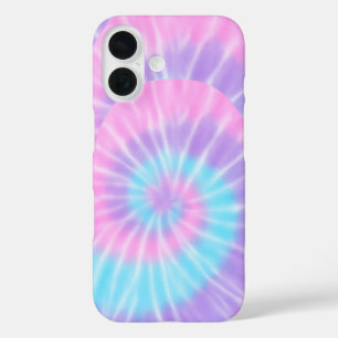 Pink & Lilac Krawatte Dye Phone Case