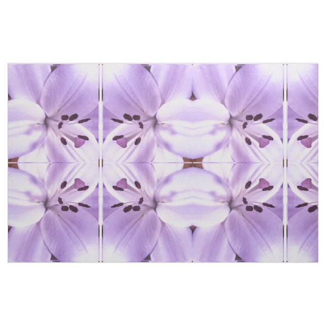 Pink Lilies Stoff (Yard (91,4 cm))