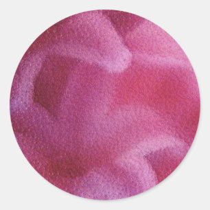 Pink Lily Blume Malerei Art Sticker