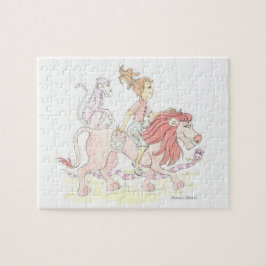 Pink Lion und Pink Animals Puzzle