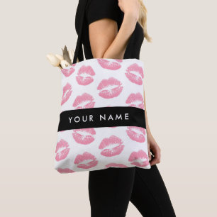 Pink Lips, Kiss, Lipstick, Ihr Name, Personalisier