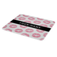 Pink Lips, Kiss, Lipstick, Ihr Name, Personalisier
