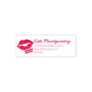 Pink Lips XOXO Makeup Artist Permastempel