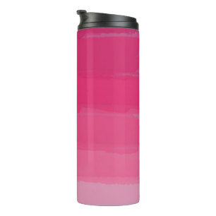 Pink Lipstick Ombre Tumbler Thermosbecher