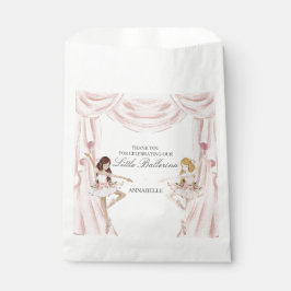 Pink Little Ballerina Baby Dusche oder Geburtstag Geschenktütchen
