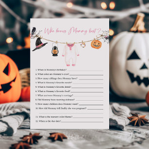 Pink Little Boo Halloween Wer Mommy Best Game kenn