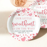 Pink Little Sweetheart Valentine's Day Babydusche