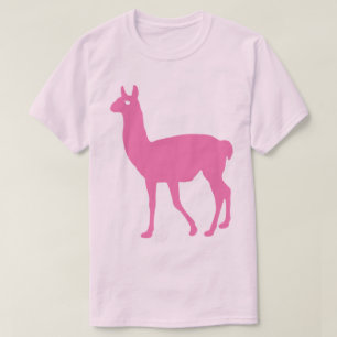Pink Llama T - Shirt