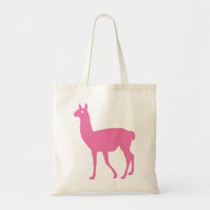 Pink Llama Tote Bag Tragetasche