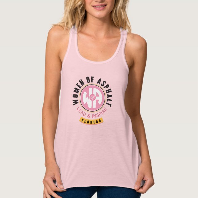 Pink Logo Tank - WofA FL Top (Vorderseite)