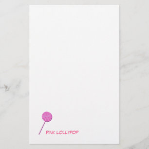 Pink Lollypop Briefpapier