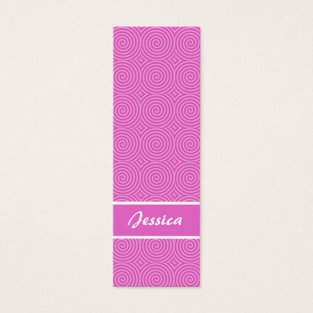 Pink Lollypop-Lesezeichen (Vorderseite)