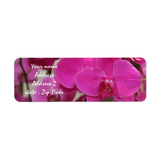 Pink Lotus Blossom addres labels