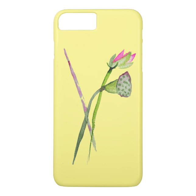 Pink Lotus Zen Blume Buddhistische Kunst Case-Mate iPhone Hülle (Rückseite)