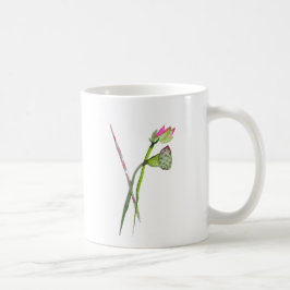Pink Lotus Zen Blume Buddhistische Kunst Tasse