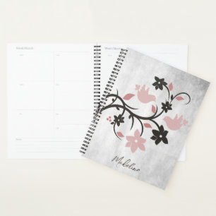 Pink Lovebirds Personalisiert Plane Planer