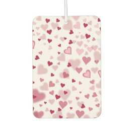  Pink Lovely Hearts Pattern  Autolufterfrischer