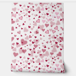  Pink Lovely Hearts Pattern  Tapete