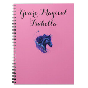 Pink Lover Du bist magisch Unicorn Fantasiebezeich Notizblock
