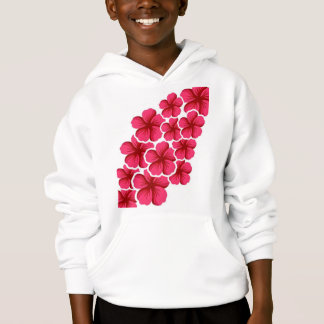 Pink loving cute flower floral  hoodie